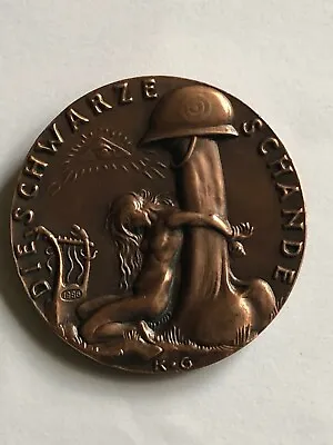 $349.99 • Buy Karl Goetz 1986 Black Shame Watch On The Rhine Medal
