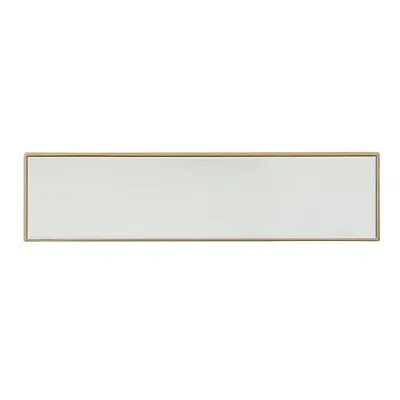 Fostoria Gold & Mirror Four Door Wood Credenza • $1125.99