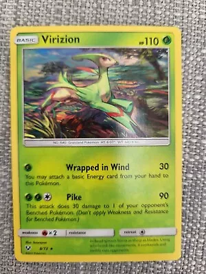 £1 • Buy Pokemon Cards Holo Virizion Shining Legends - 8/73 - Mint/NM
