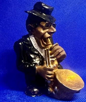Vintage American Jazz Saxaphone Player Figurine • $17.99
