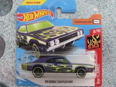 Hot Wheels 2020 #189/250 1969 DODGE CHARGER 500 Purple @K • $7.20