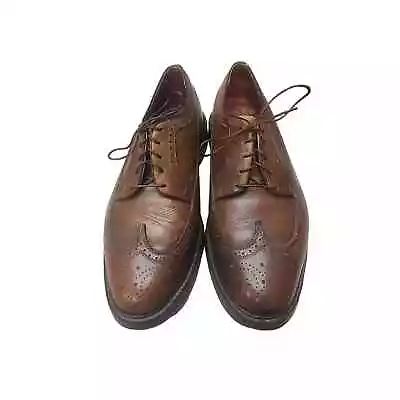 Vintage Florsheim Men's Brown Wingtip Shoes • $24