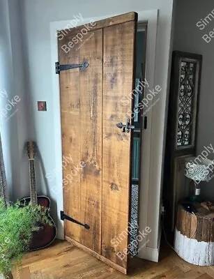 Farmhouse Bespoke Ledged Doors - Rustic Solid Plank  - Made To Measure • £160