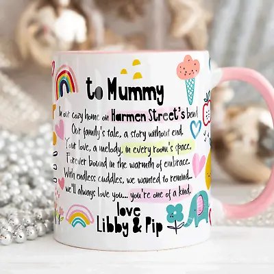PERSONALISED Mummy Mug Mum Birthday Gift POEM Mug Gift MUM Mummy Mug Gift • £13.85