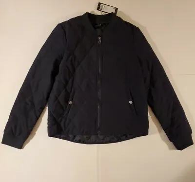 Vero Moda Jacket Women’s Small Dark Blue  Fabric  • $20.48