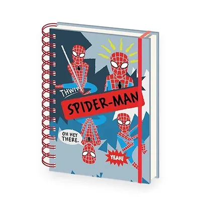 Genuine Marvel Comics Spider-Man Sketch A5 Wiro Hardback Notebook Spider-Verse • £6.99