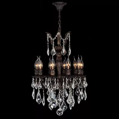 Worldwide Lighting W83322F17 Versailles Collection 10 Light Flemish Brass Finish • $871.82