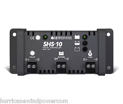 Morningstar SHS-10 Solar Charge Controller W/LVD 10 Amp 12 Volt  • $60