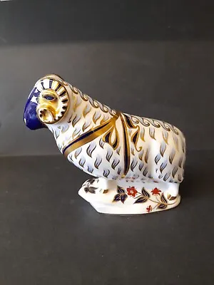 £120 • Buy Royal Crown Derby  Ram  Paper Weight  By Brian And June Branscombe