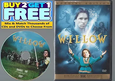 Willow (DVD 1988 Special Edition) Val Kilmer George Lucas Disc & Cover Art Only • $5.99