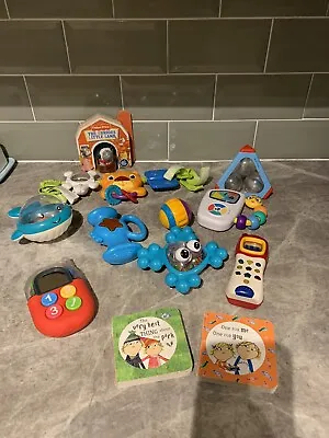 Baby Toy Bundle Sensoryrattlesteetherssounds • £8