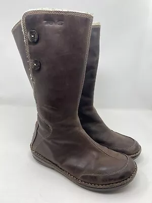 Teva 4327 Womens Tonalea Brown Waterproof Leather Upper Winter Boots Sz 9 • $48.90