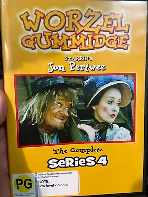 Worzel Gummidge Season 4 Region 4 DVD (family Tv Series) • $24.95