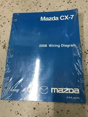 $89.95 • Buy 2008 Mazda CX-7 CX7 Electrical Wiring Diagram Service Repair Shop Manual EWD OEM