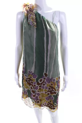 $69.99 • Buy Diane Von Furstenberg Women's Silk Macaroon Stripe Dress Multicolor Size 8