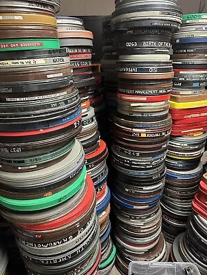 Lot Of 5 16mm Prints University Surplus Educational Etc Movie LARGE Reels • $29