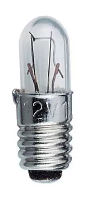 2K208 2 X 5mm X 15mm 12Volt 0.96watt  Screw In Tubular Bulbs MES (E5.5) PLUSPOST • £3.35