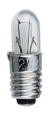 2K215 -2 X 5mm X 15mm 12Volt 1.8watt  Screw In Tubular Bulbs MES (E5.5) PLUSPost • £3.99