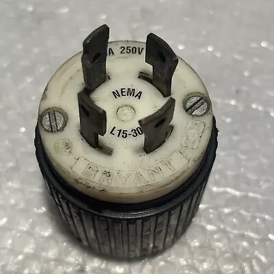 🔥BRYANT L15-30 NEMA 250V 30A Male Plug Used Free Shipping🇺🇸 • $15