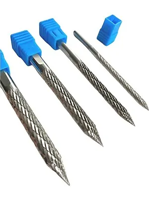 4/ 6/ 8/ 10mm Carbide Steel Tyre Alloy Drill Mill Bit Cutter Pneumatic Repairs • £10.65