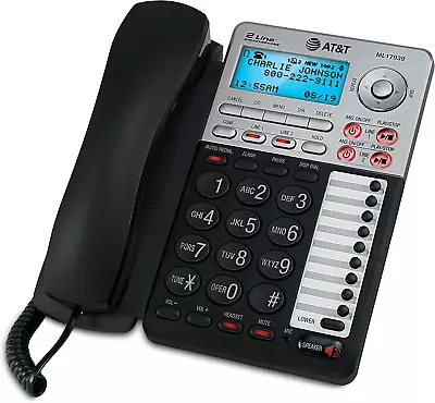 AT&T ML17939 2-Line Corded Speakerphone W/ Caller ID & Digital Answering System • $50