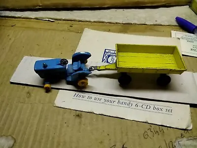 £5 • Buy  Original 1970's Lesney Matchbox Series No. 39 Ford Tractor With Hay Trailer