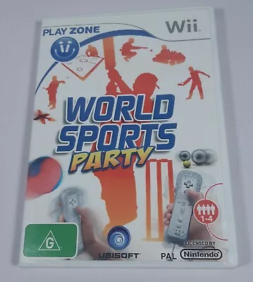 World Sports Party Nintendo Wii PAL Game • $6.49