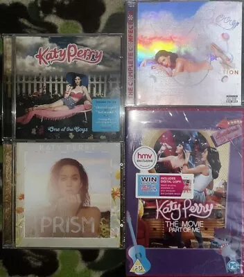 Katy Perry 3 Cds 1 Dvd One Of The Boys Teenage Dream Complete Confection Prism • £5