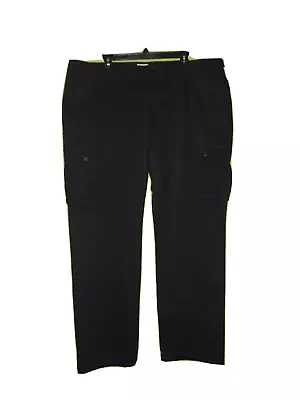 Amazon Essentials Black Cargo Pants 42 X 32 Men New Straight • $22.50