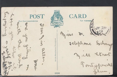 £3.99 • Buy Genealogy Postcard - Allen - Telephone Exchange, Mill Street, Pontypridd  RF1381