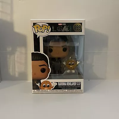 Funko Pop! Marvel Ravonna Renslayer With Miss Minutes  #899 Loki Series • £10