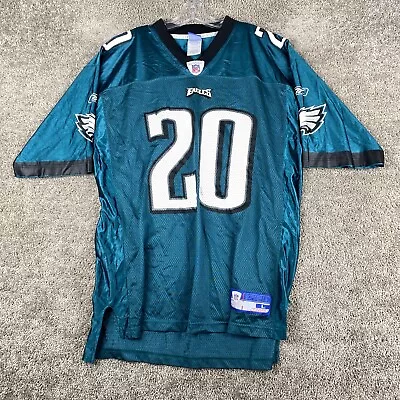 Reebok NFL Philadelphia Eagles Dawkins #20 Jersey Shirt Men's Large Short Sleeve • $59.99