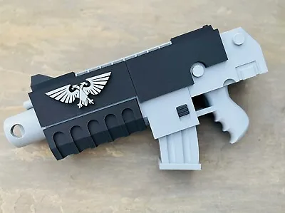 Space Marine MKIV Bolter 3D Printed Kit - Cosplay Life Size - Warhammer 40K • £74.99