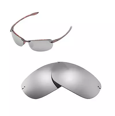 Walleva Polarized Titanium Replacement Lenses For Maui Jim Makaha Sunglasses • $12.50