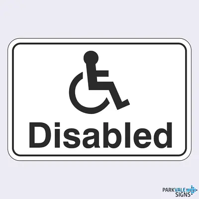 £2.95 • Buy Disabled Parking General Sign