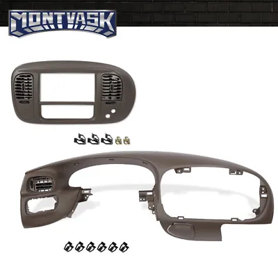 Dash Pad Dashboard & Dash Radio Bezel Brown Fit For 97-03 Ford F150 Expedition • $124.90