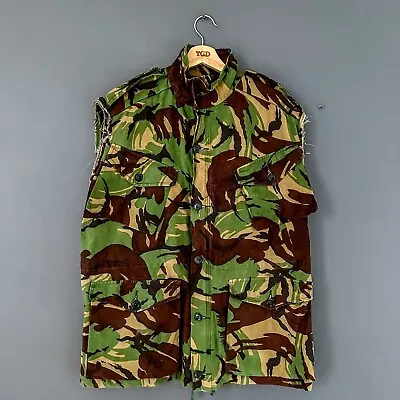 Mens British Army DPM Sleeveless Combat Smock Camo Utility Jacket Size 170/112 • £9.99