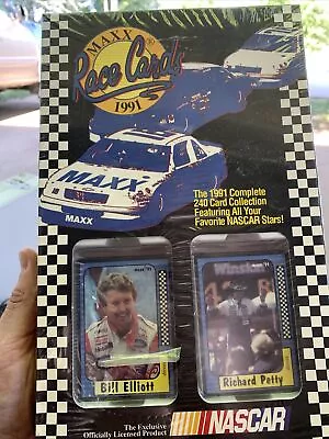 1991 MAXX Race Cards Nascar Factory Sealed Trading Card Set With 240 Cards L1 • $7.99