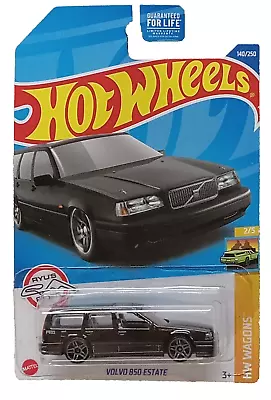 Hot Wheels Volvo 850 Estate HCX36 HW Wagons Black Ryu's Rides • $9.88