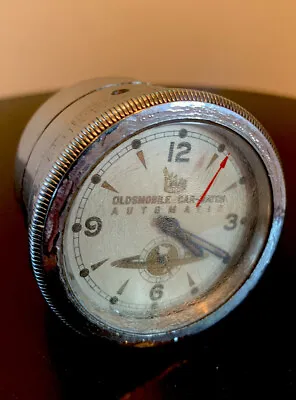 $96 • Buy Vintage Accessory Oldsmobile Automatic Car-Watch Steering Wheel Clock By MARR