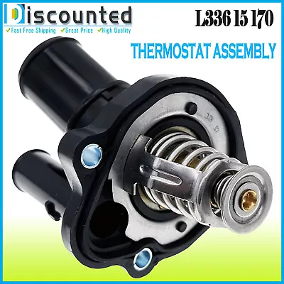 Thermostat And Housing Assembly For 2004-2015 Ford Focus / 2007-2012 Mazda CX-7 • $13.89