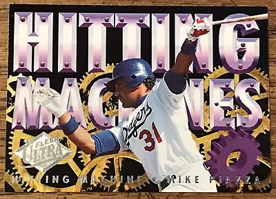 Mike Piazza 1994 Fleer Ultra Hitting Machines Card #9 Dodgers MLB HOF Free Ship • $1.48