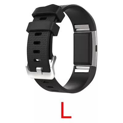 For Fitbit Charge 2 Silicone Wristband Watch Strap Bracelet AUS Band Replacement • $5.29