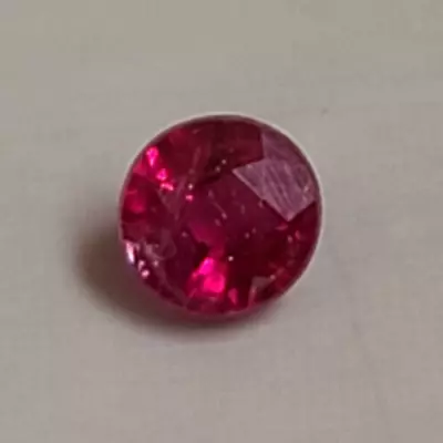 2.1mm .05ct  NATURAL BURMESE  Extra Fine Faceted Vivid Rich Red Ruby   AAA • $40