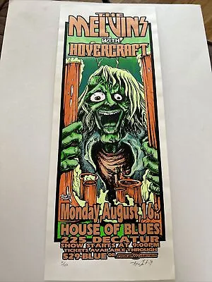 The Melvins Hovercraft House Of Blues New Orleans Signed Original Poster Kuhn • $100