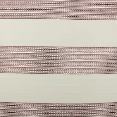 $72.99 • Buy Ballard Design Vevi Holiday Sunbrella Woven Moroccan Stripe Fabric 3.7 Yard 54 W
