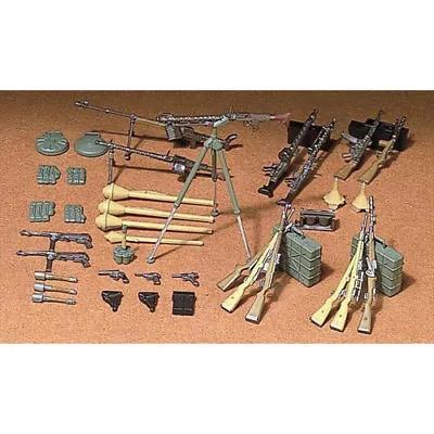 TAMIYA 35111 German Infantry Weapons 1:35 Military Model Kit • £5.95