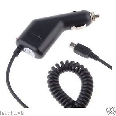 IN CAR CHARGER FOR NAVMAN Mio Moov M410 M610 Spirit 485 CAR POWER LEAD CABLE • £4.99
