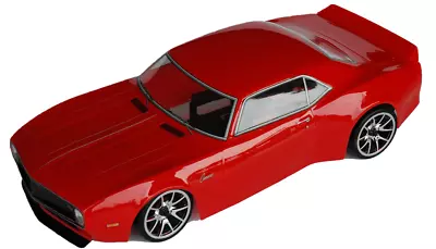 1:10 RC Clear Lexan Body '68 Chevy Camaro 200mm Suit On Road Drift Car • $29.27