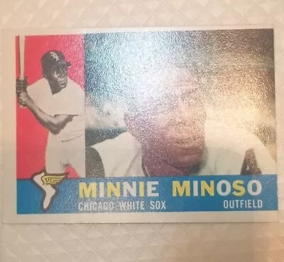 ~1960 T.c.g. Topps (#365)~ Minnie Minoso~ Flawless  Surface!! (nm) • $18.60